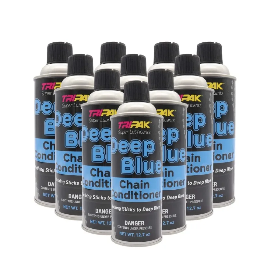 

Deep Blue Chain Conditioner - Advanced Chain Care and Maintenance Formula for Anti-Wear and Corrosion Protection in High-Perfor