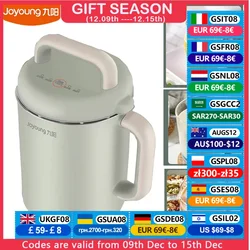 Joyoung D130 przenośne maszyny mleka sojowego ekspres Soymilk 1.2L ze stali nierdzewnej filtr darmowe mleko sojowe maszyna wielofunkcyjny Blender do żywności mieszanie mikser