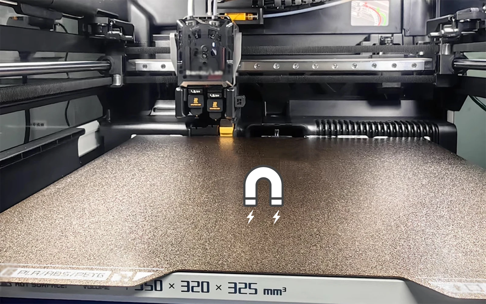 H2D-Bauplatte PEI Glatt PEO PET PEY Doppelseitige Feder-Bauplatte Stahlblech für Bambu Lab H2D mit QR-Code – Detail 3