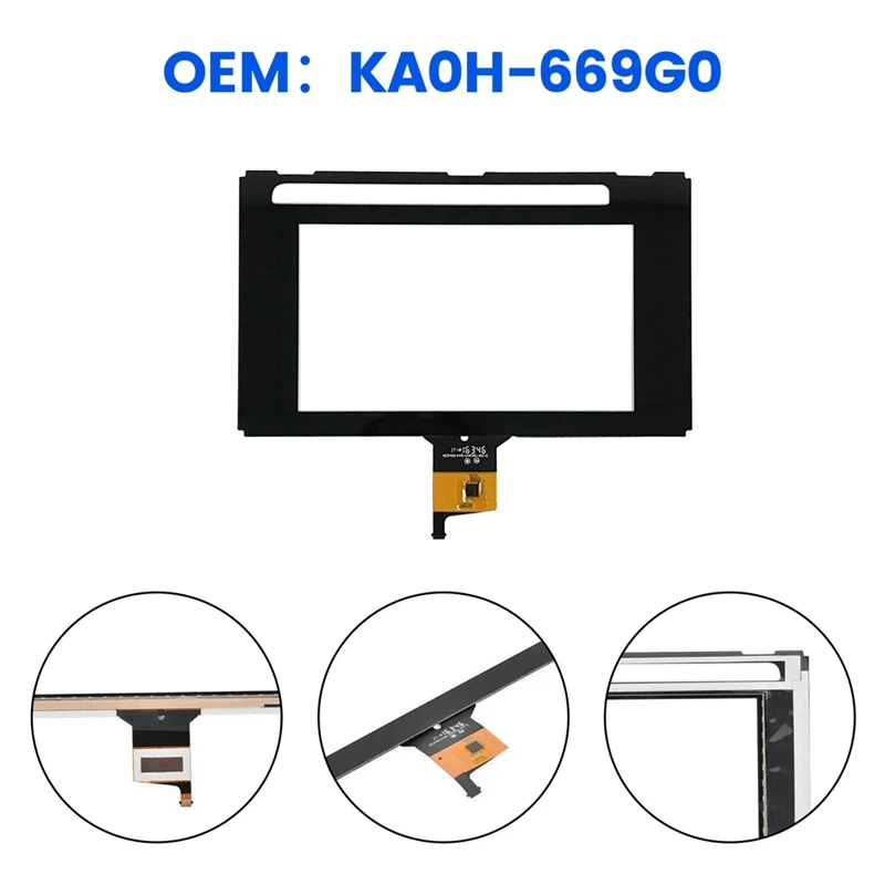 

Car 7 Inch Digitizer Navigation Touch Screen Replacement For Mazda CX5 2015-2018 KA0H-669G0