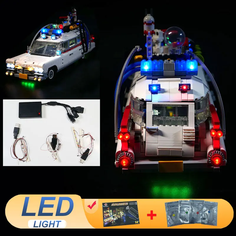 

LED Light Kit For LEGO 10274 Ghostbusters Configuration Lamp Ideas DIY Gift (Not Include Building Blocks Bricks Kits Sets Model)