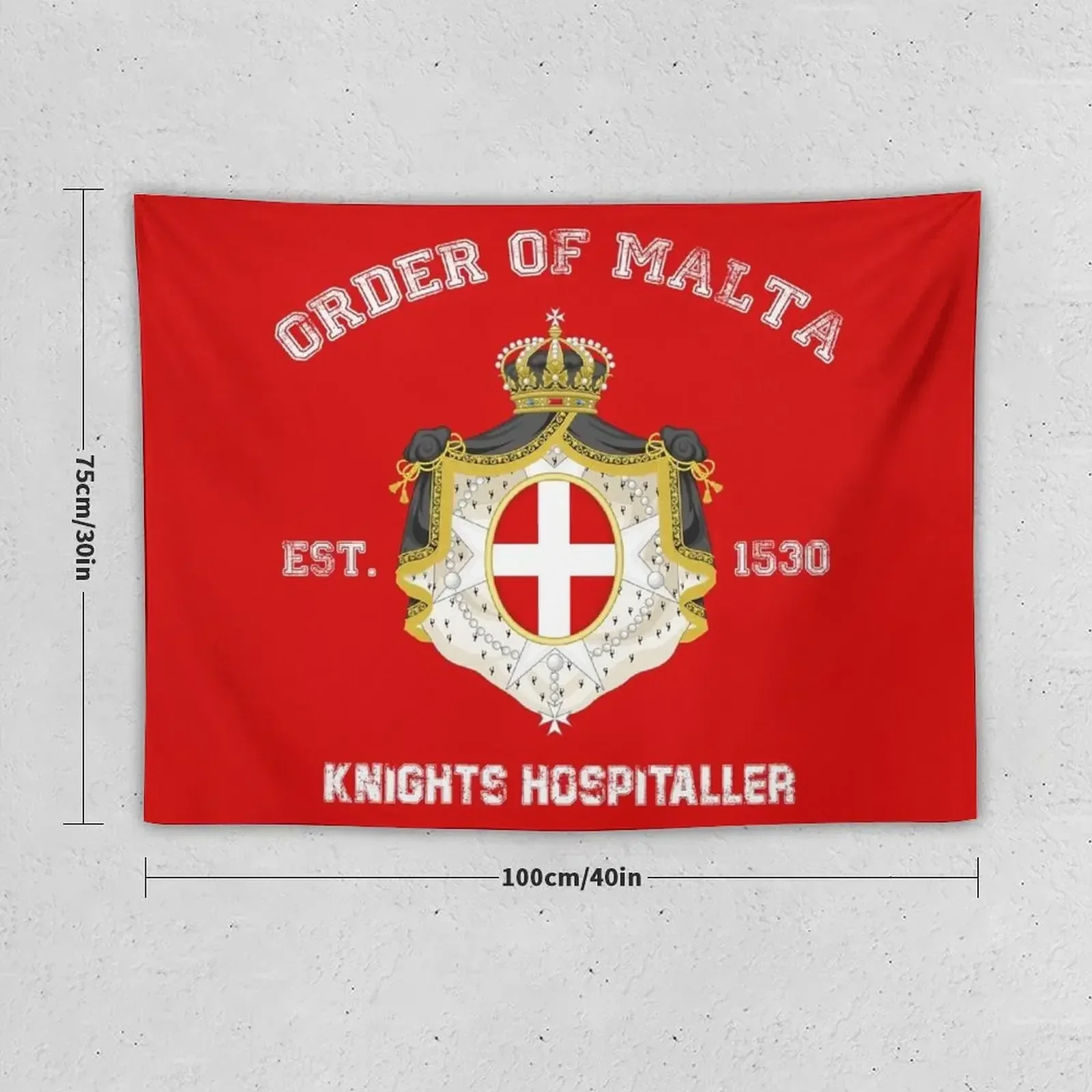 Order of Malta Tapestry Bed Room Decoration Art Mural Tapestry