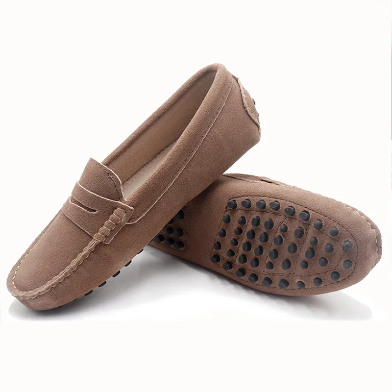 2024 Top 100% Genuine leather Women flats Handmade Women Casual leather shoes Leather Moccasins Fashion Women Driving Shoes
