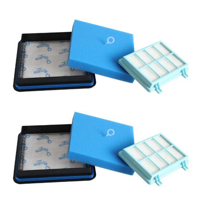 Набор из 6 фильтров LITE для пылесосов Powerpro Compact FC9331 FC9332 FC8010