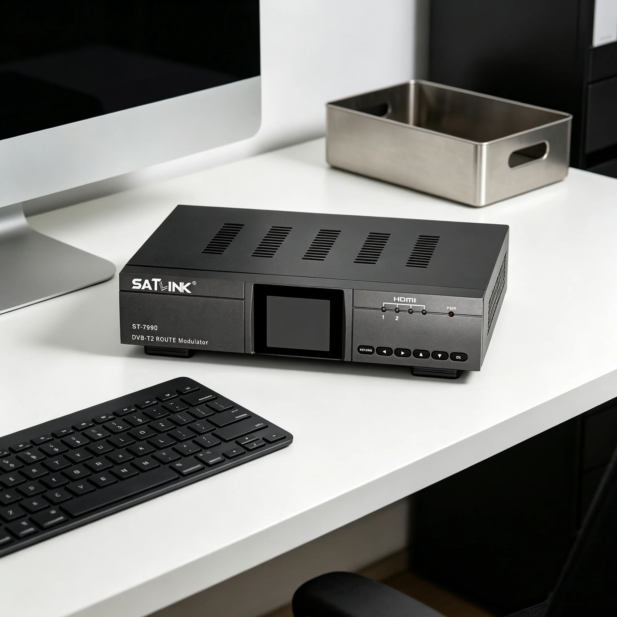 H.264 Encoder‑Modulator HD AV Input DVB‑T DVB‑C ISDB‑T RF‑Out 2.4
