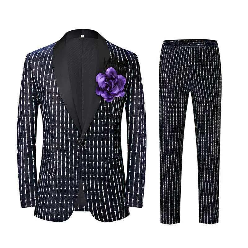 

M11032 Spring, Autumn and Winter Men's Suit Business Professional Wedding