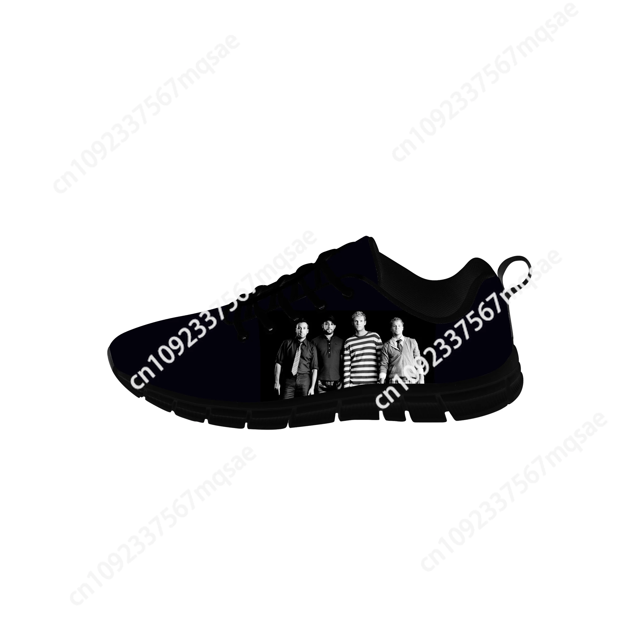 Chaussures de sport noires pour hommes et femmes, baskets décontractées pour adolescents, chaussures de course personnalisées, chaussures de couple de haute qualité, Hot Cool Backstreet Boys