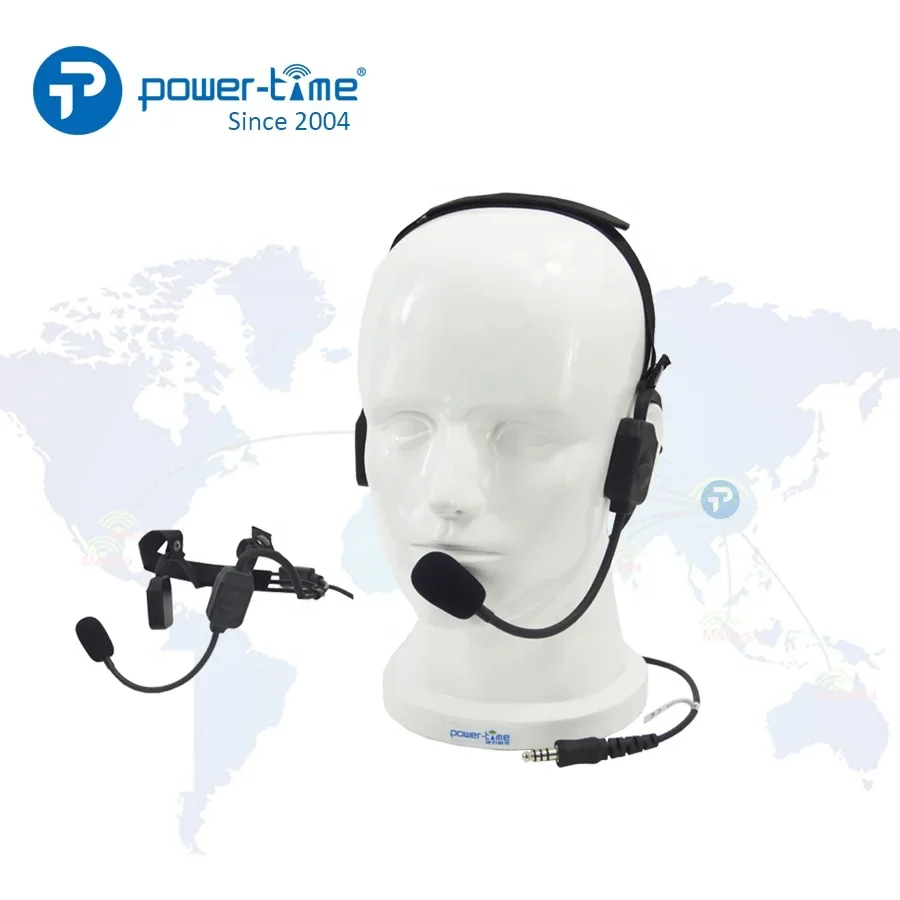 Altavoz de conducción ósea impermeable IP68, auriculares con micrófono Flexible