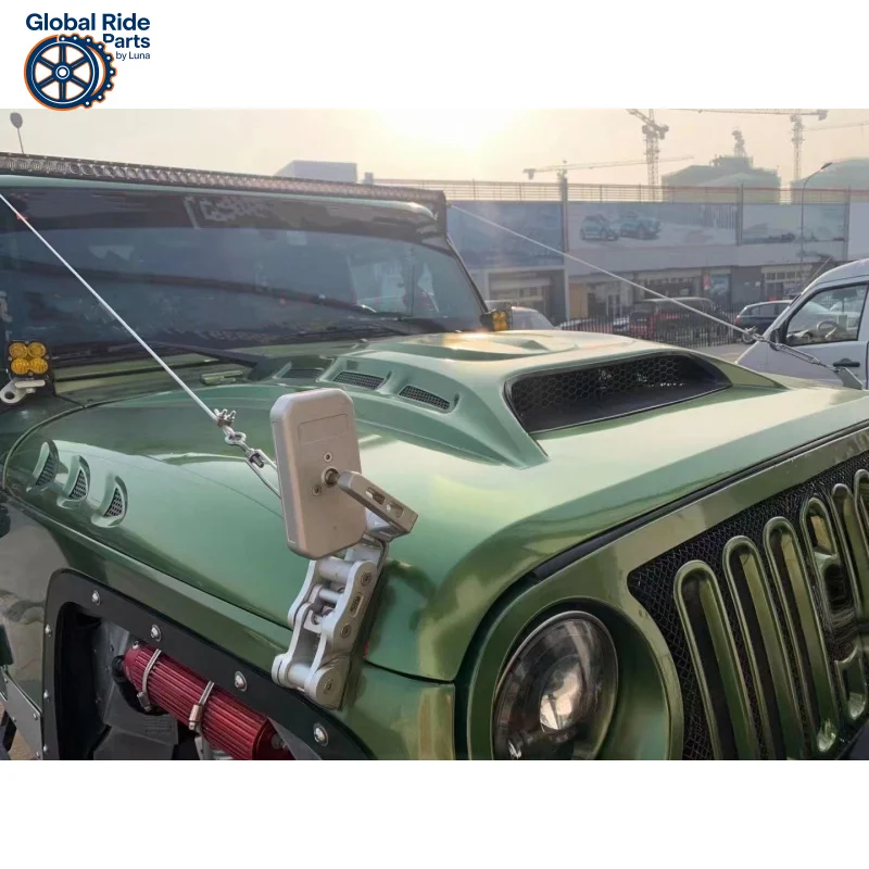 

Suitable for Wrangler Jeep Modified Metal Upgrade with Cooling Vent Hood