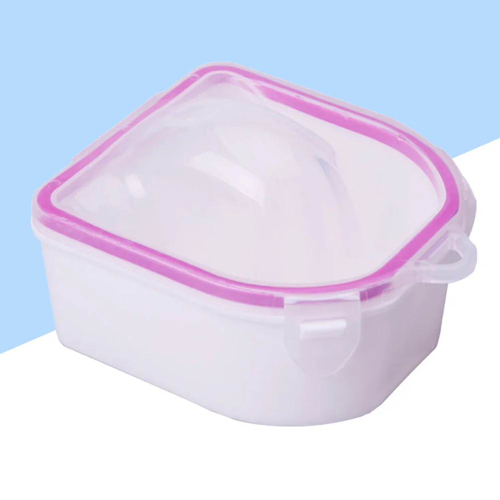 인조 손톱 제거용 2층 매니큐어 케어 볼 2개, 가정용/살롱용 네일 아트 볼, 매니큐어 담금질 볼, 네일 소커