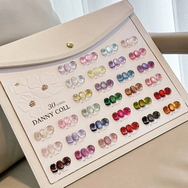 DANNY COLL haute qualité 30 couleurs multicolore Gel pour ongles ensemble Salon de manucure 2025 nouveau HEMA-Free TPO-Free Non toxique Kit de Gel UV en gros