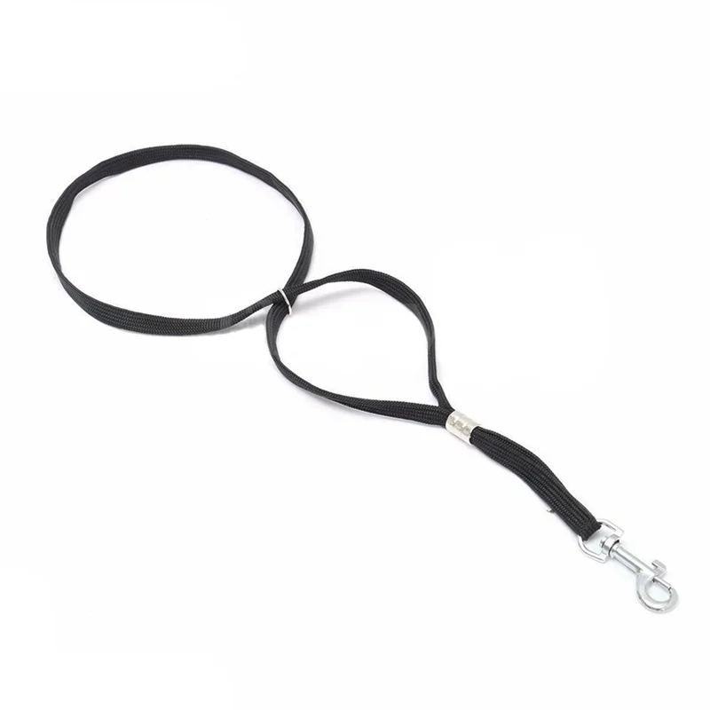 A19F-10X Dog Pet Cat Animal Noose Loop Lock Clip Rope For Grooming Table Arm Bath 52Cm