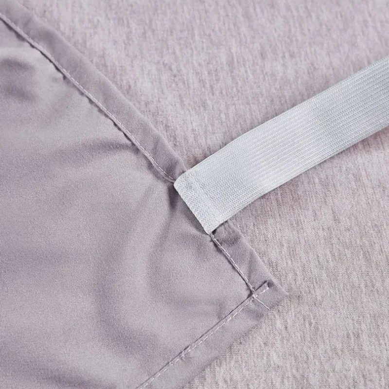 150/180/200cm Solid Color Split Corners Bed Skirt Home Hotel Bed Skirt Bed Cover Twin/Full/Queen/King Size 38cm Height