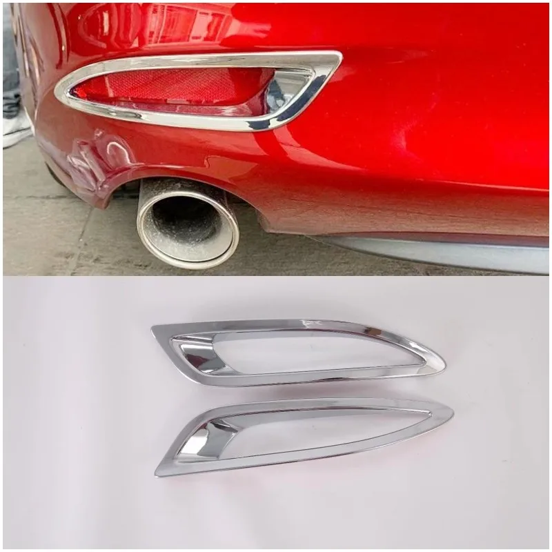 

Для Mazda 6 Atenza 2020-2023 внешние аксессуары, накладка, Стайлинг, задние противотуманные фары, лампы, украшение для век, бровей