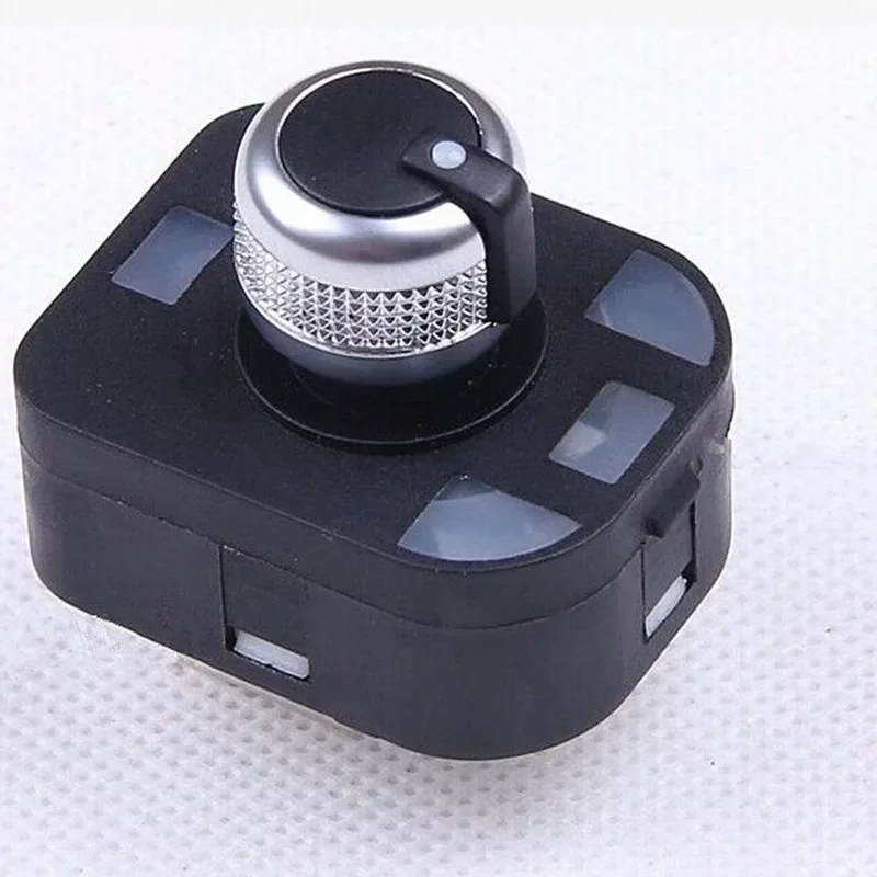 

OEM original Chrome side Electric Mirror Adjust Switch Knob WITH Folding For AUDI A1 A3 A6 C6 Allroad Q7 A8 4F0 959 565 A
