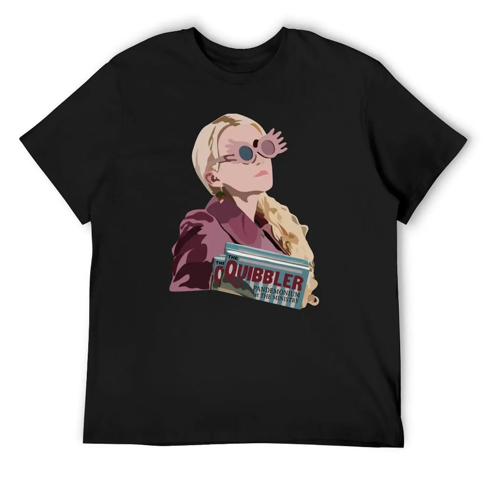

Luna Lovegood Quibbler T-Shirt anime tshirt shirts graphic anime shirt Luxury man oversized t shirts for men