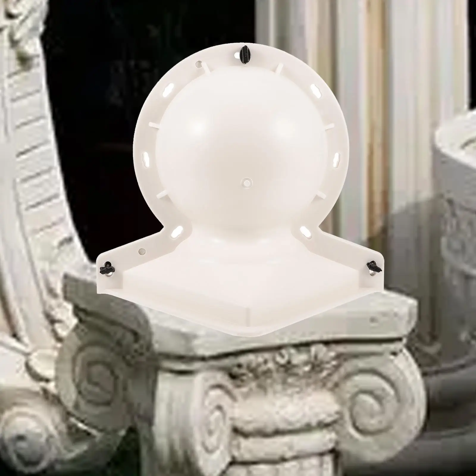 

Легкий полипропиленовый шаблон 33x25.5 см для литья бетонных колонн в форме шара, для садовых дорожек, аксессуары для балюстрад, DIY