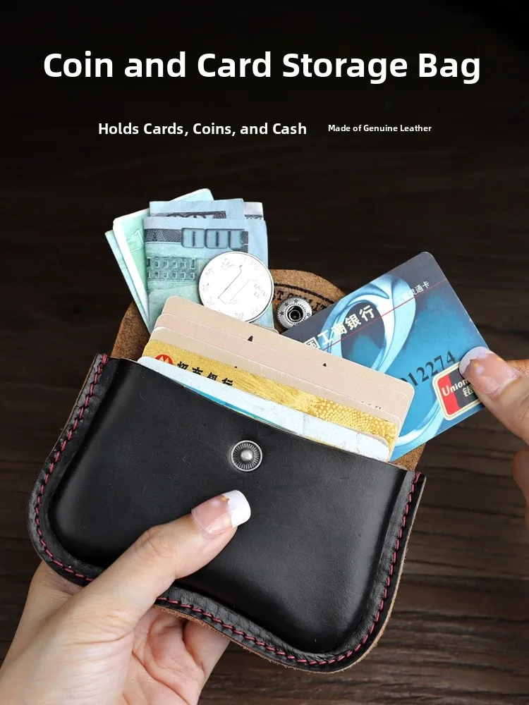 horween-genuine-leather-coin-purse-handmade-vintage-high-end-card-holder-small-trendy-wallet-for-men-youth-short-wallet