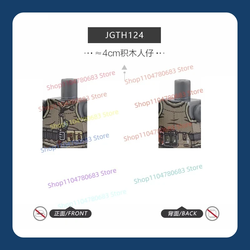 

MOC New Military Man Assembled Swamp Sweater Snow Commander Toy Building Blocks Gift Ornaments Collection
