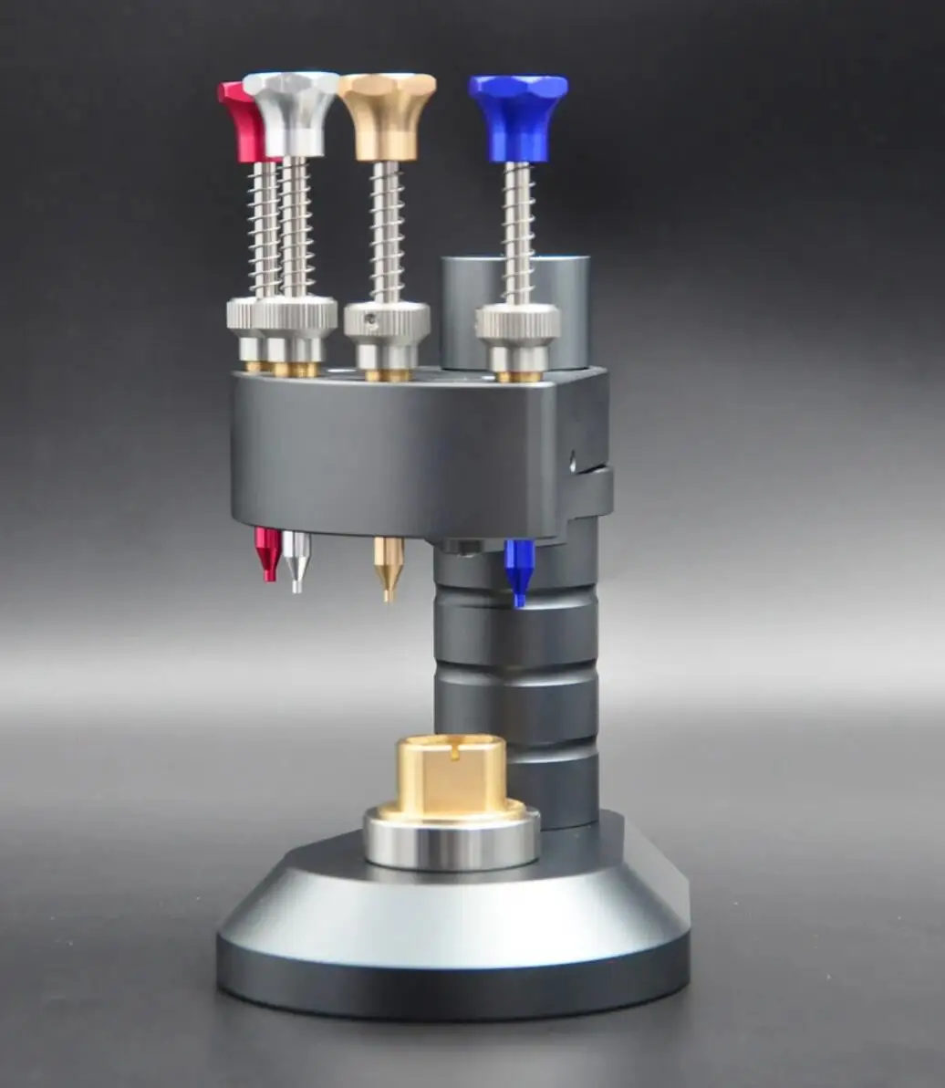 

4 Pin Automatic Watch Hand Installing Fitting Tools Watch Needle Installation Tool for Watch Repairing 4 Position press Setting