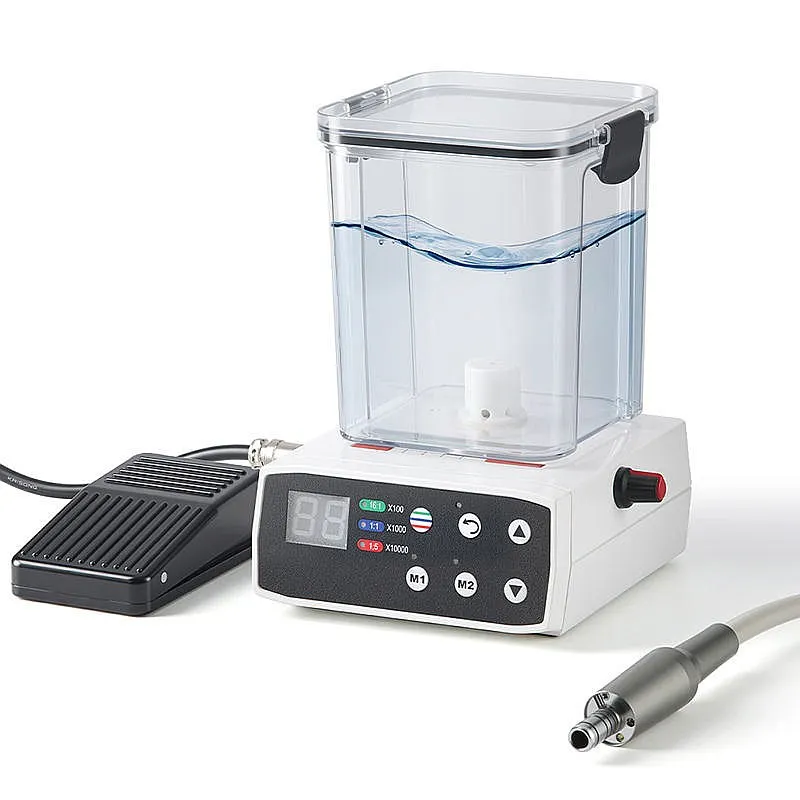 Dentals Electric Motor 1:5 Low Speed Contra Angle Micro Repair Motor with Water Brushless Dentals Tools