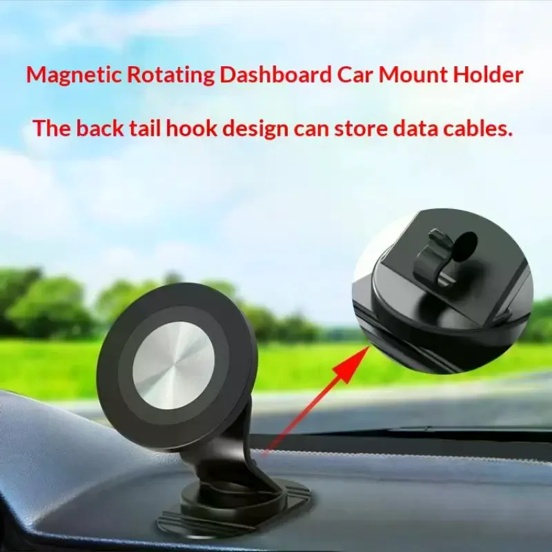 

Brackets Holder Universal Base Magnet for Car Mount Accessories Mini Magnetic Phone Parts Space Saving