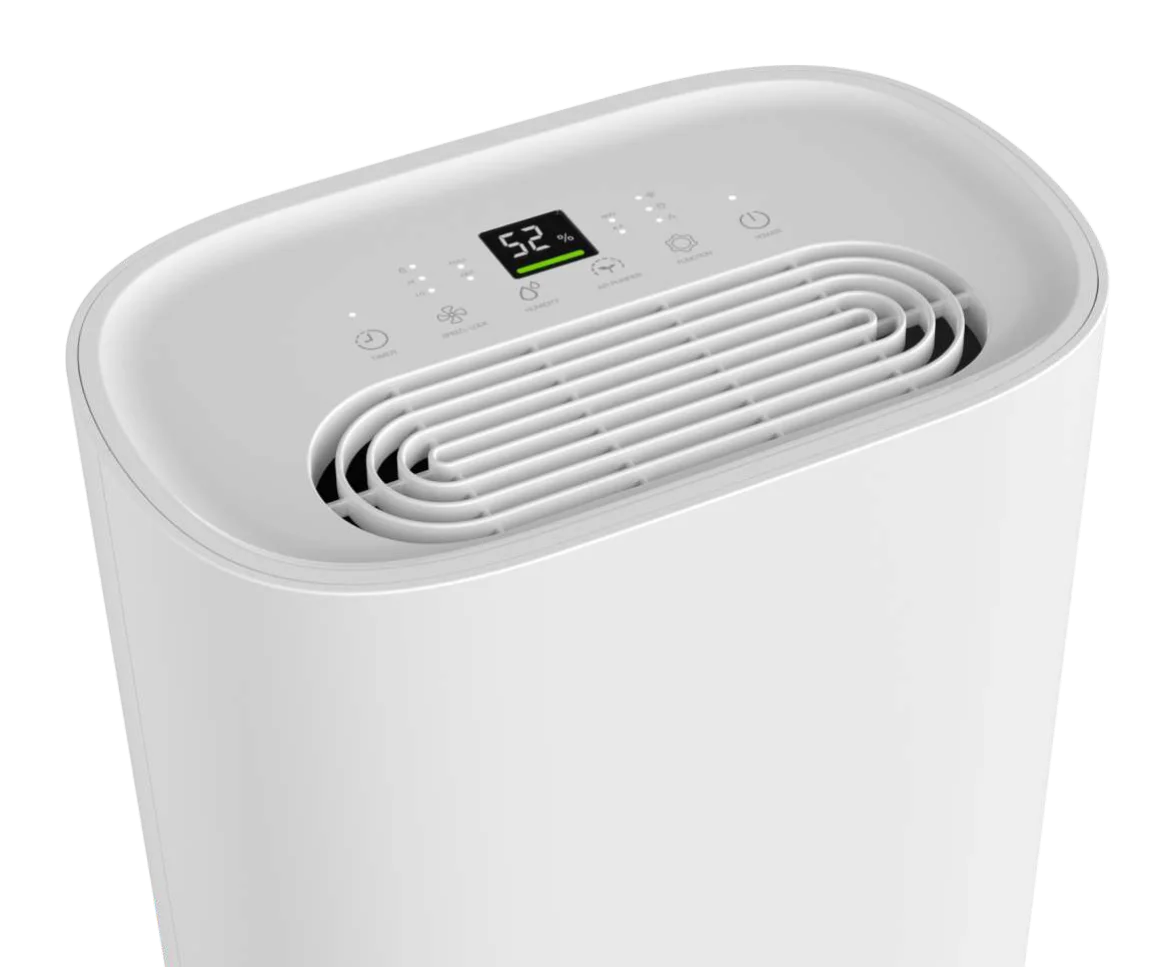 20L Mini Dehumidifier With LED Light, Portable and Small Dehumidifier