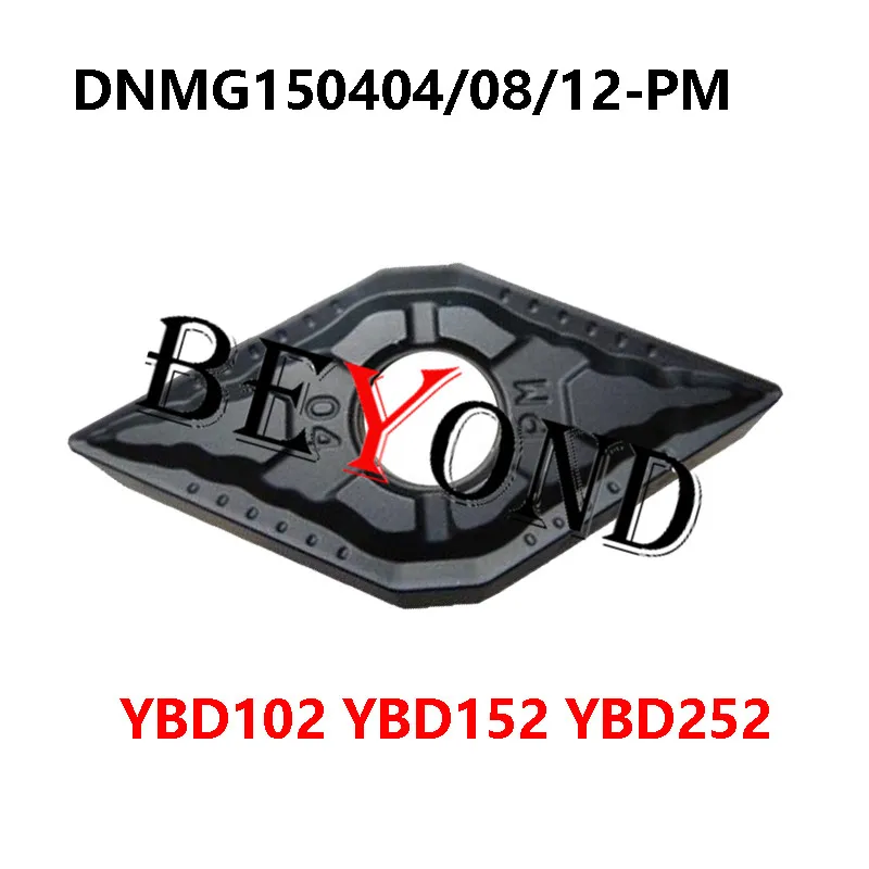 

DNMG 100% Original Inserts For Cast Iron DNMG150404-PM YBD152 YBD102 DNMG150408-PM YBD252 DNMG150412-PM Lathe Cutter CNC Tools