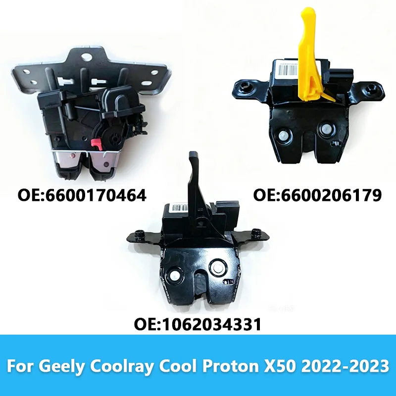 Tailgate LockFor Geely Coolray Cool Proton X50 Atlas Monjaro Vision X3  2022-2023 Lock Assembly 6600206179 6600170464 1062034331