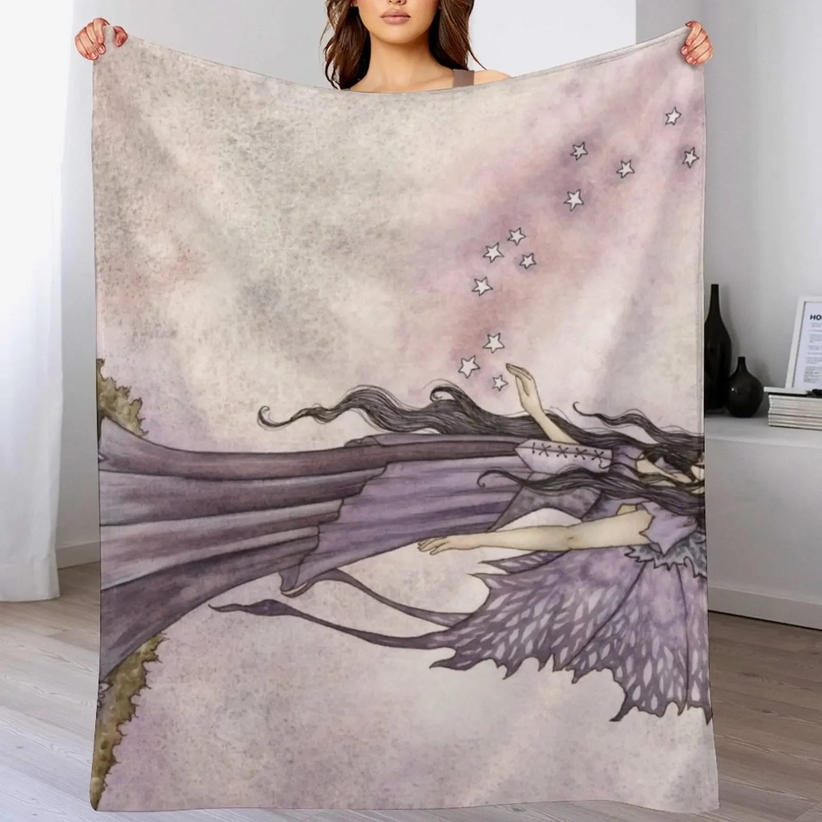 I Will Return As Stars Throw Blanket Air Conditioner Soft Blanket for Office Home