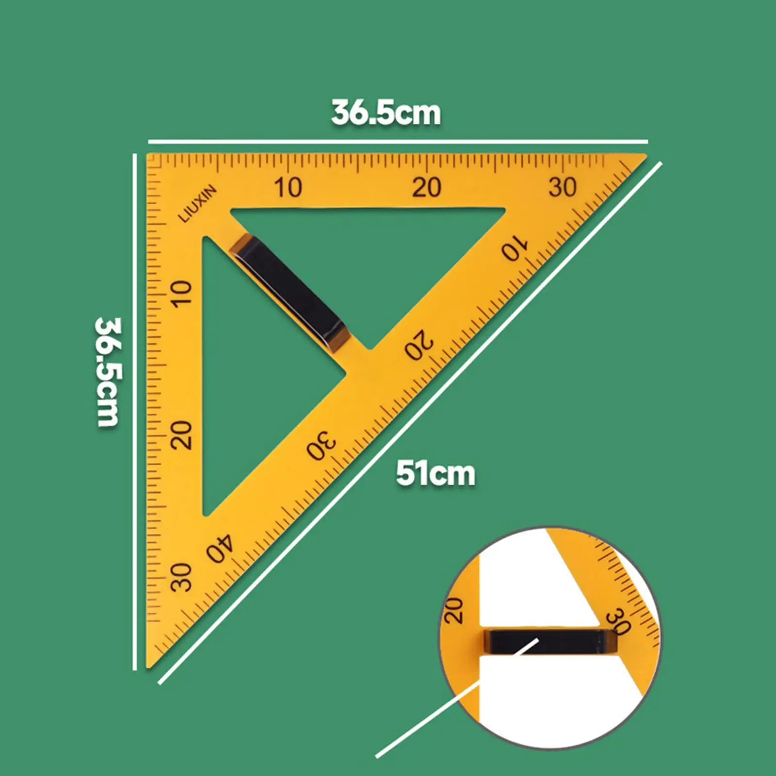 Multifunction Teaching Ruler Teacher Aids for Drawings Engineering Drafting