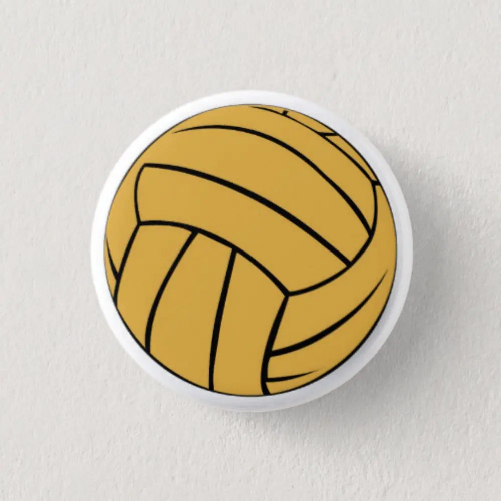 Water Polo Ball  Soft Button Pin Hat Women Gift Lapel Pin Brooch Metal Fashion Badge Collar Decor Funny Clothes Lover Cartoon