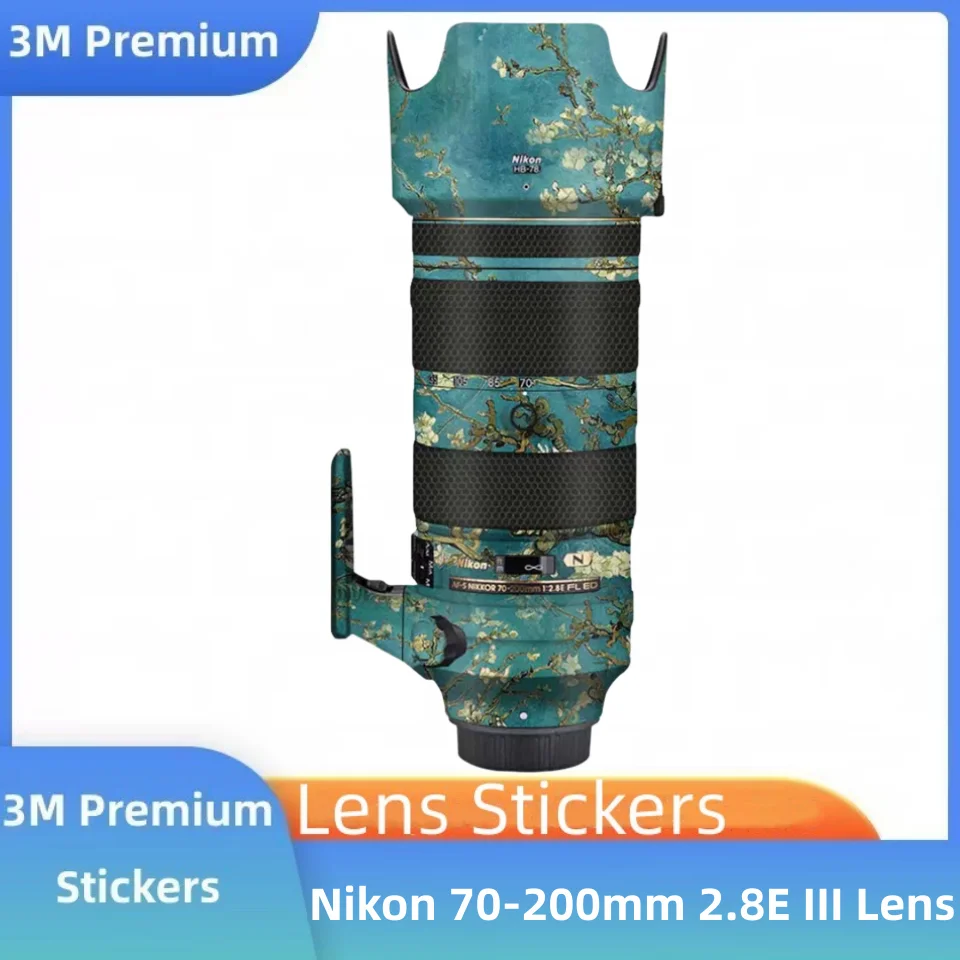 AF-S 70-200/2.8E Sticker Camera Lens Coat Wrap Film Vinyl Decal Skin For Nikon 70-200mm 2.8E FL ED VR 70-200 2.8 F2.8 E F2.8E