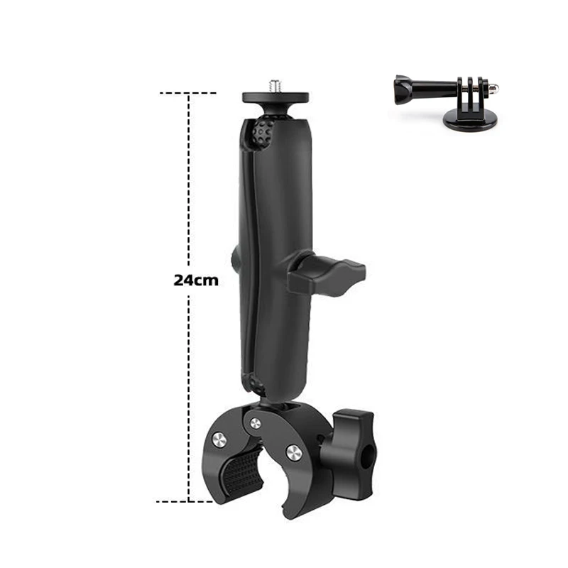 Robuste Action-Kamera Motorrad-Halterung Moto Bike Lenker-Klemmhalterung Ständer für Gopro Insta360 X3 X4 X5 Kit