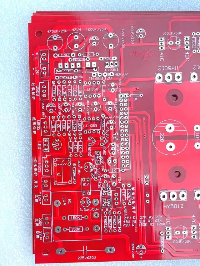 Pure sine wave inverter PCB main board empty board (20 tubes) (power frequency main board)