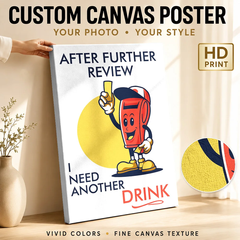 FURTHER REVIEW WHISTLE Framed Canvas Print Poster Personalized Photo Modern Aesthetic Wall Paintings Decoration for Dining Room
