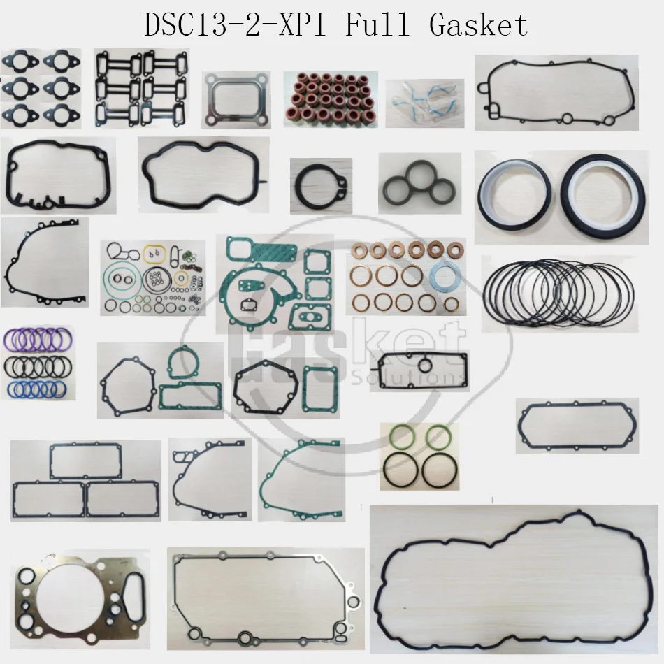 FULL GASKET SET FOR SCANIA P450 DSC13 DC09-076A DSC13-2-XPI TAD740GE Engine Truck Spare Parts code 195.731 313.222 013109501