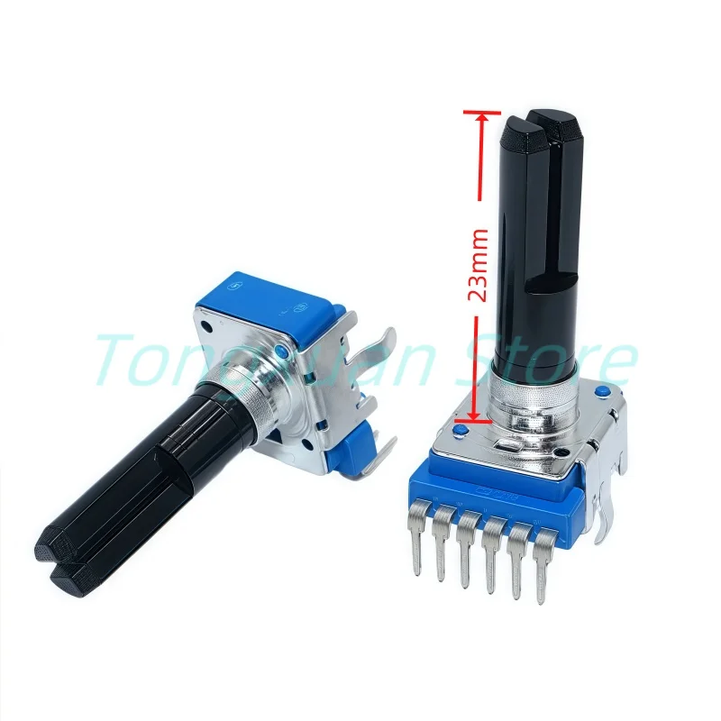 5pcs RK12 Potentiometer A20K B10K B50K B100K A103 203 503 104 Dual 6Pins Electronic Organ Speaker Audio Volume Adjustment Switch