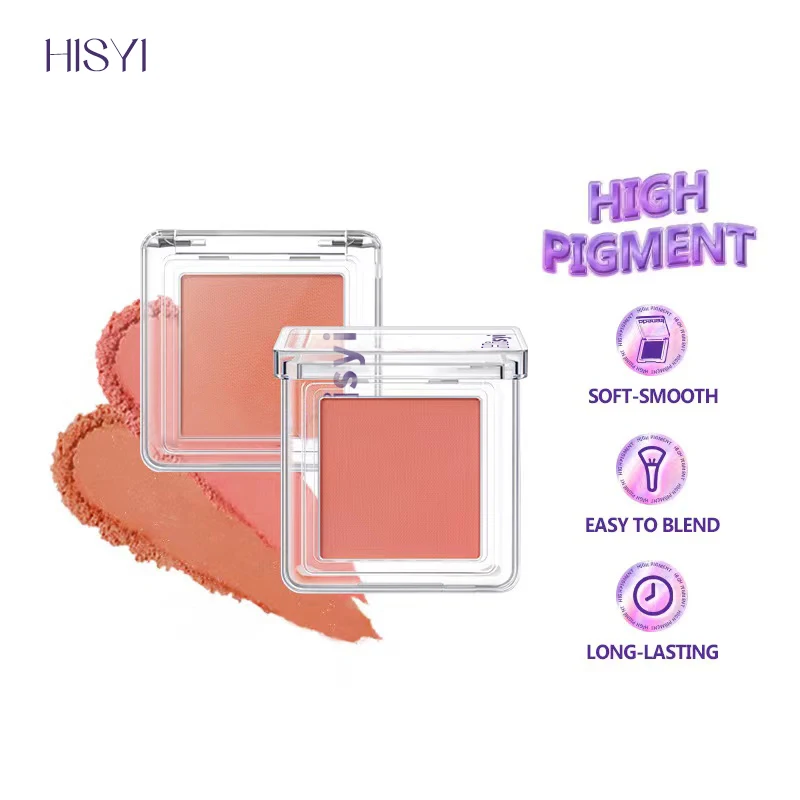 บลัชออนแป้งโมโนโครมความอิ่มตัวต่ํา, ไบรท์แมท, ไฮกลอสเฟซสดใส, สีพอง, แต่งหน้าจากธรรมชาติอ่อนเยาว์, น้ํา