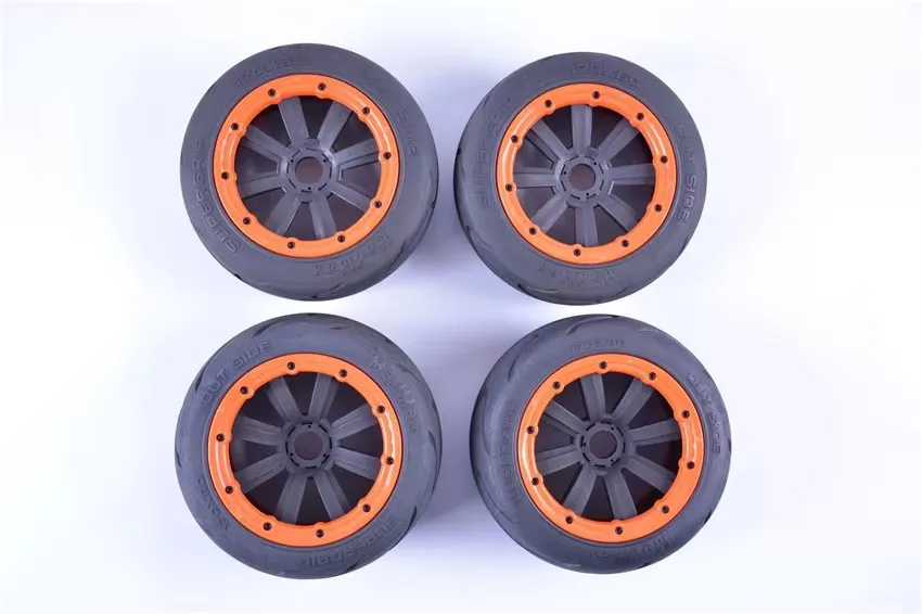 Nieuwe stoffen banden On-road banden voor HPI KM ROVAN BAJA 5B LOSI DBXL