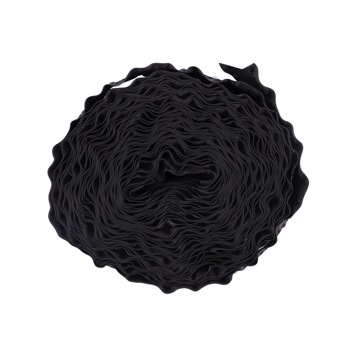 

Satin Ruffle Ribbon Cake Decorations Ribbons Birthday Christmas Fringe Black Polyester Gift Wrapping DIY Accessories Craft