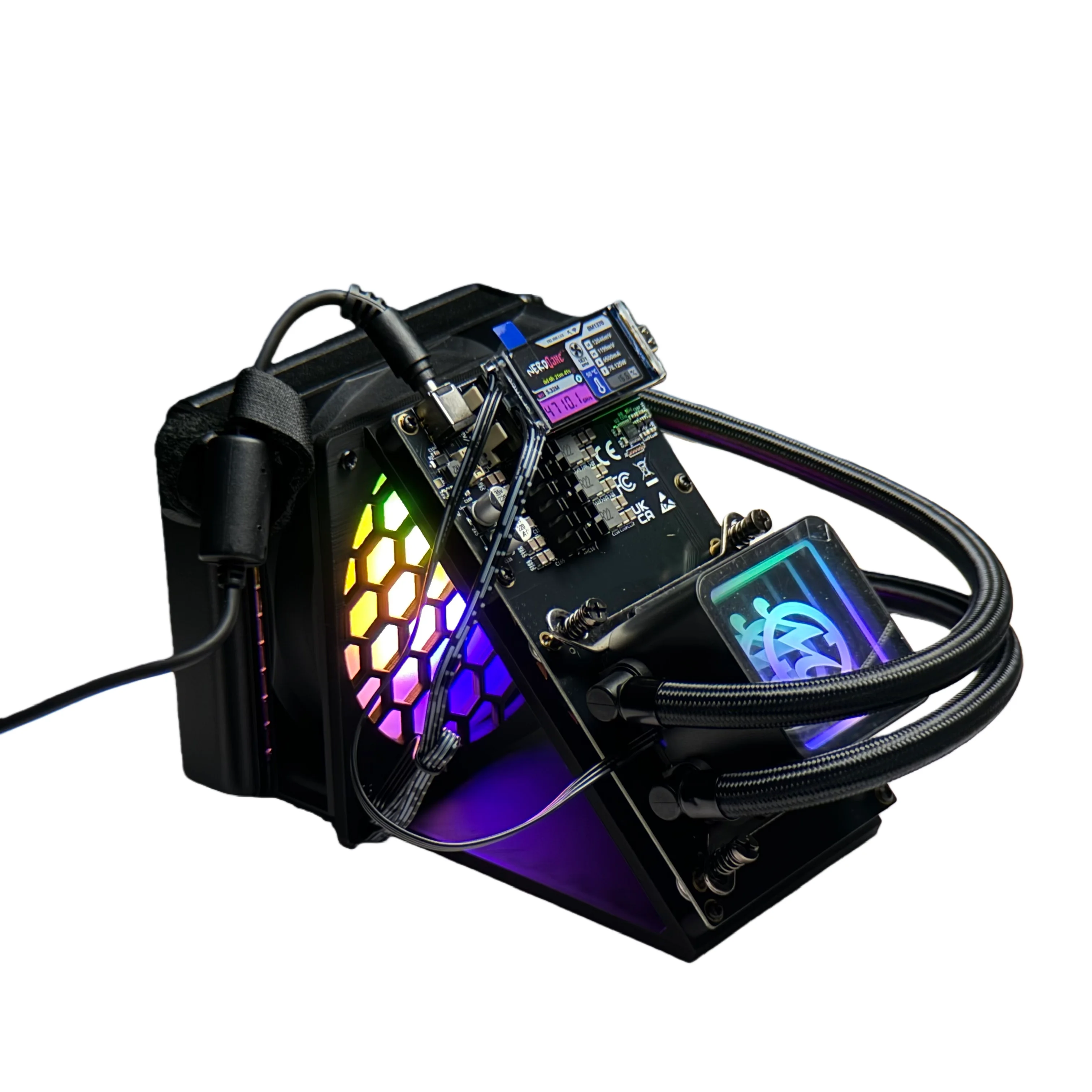 

NerdQaxe++ 4.8T Hydro: Майнер для криптовалют с открытым исходным кодом, водяным охлаждением и низким энергопотреблением