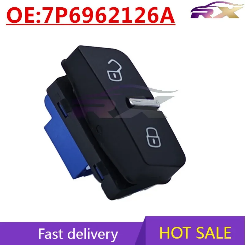 NEWM:7P6962126A Suitable for 2011-2015 Volkswagen Touareg control button safety switch center door lock switch