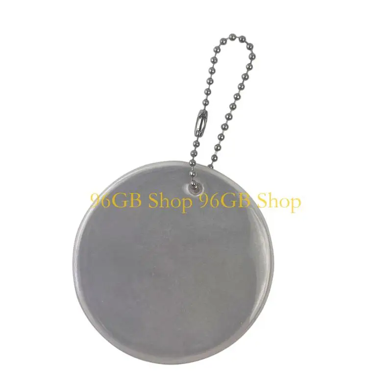 96GB Reflective Safety Pendant Keychain for Outdoor Activities Running Cycling Hiking
