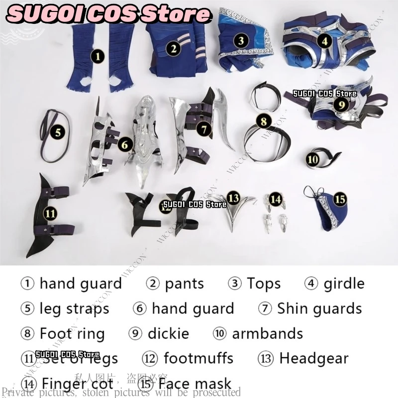 كيتانا تأثيري مورتال زي مثير المرأة المحاصيل الأعلى السراويل مجموعة كاملة المحارب النينجا موحدة دعوى هالوين كرنفال حفلة كومبات 1