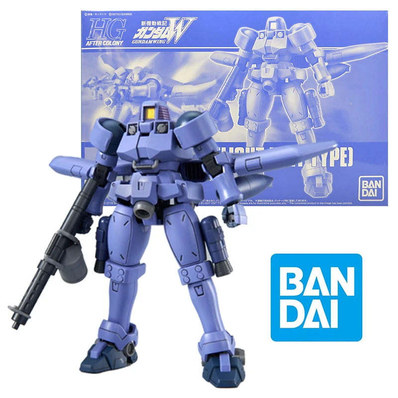 

Bandai подлинный HGAC 1/144 OZ-06MS Leo Gunpla аниме мобильный костюм Сборная модель Набор фигурок коллекционная игрушка рождественские подарки