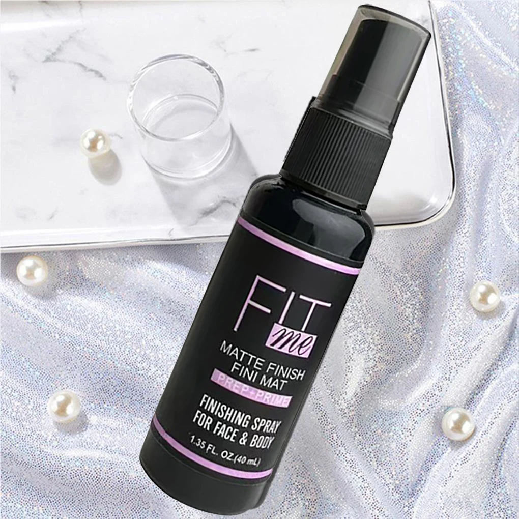 Finishing Spray Long Lasting Makeup Setting Spray Waterproof Easy to Clean Fast Drying Portable Oil Control Cosmetics