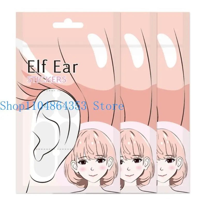 652F DIY ملصق الأذن Elves هدية للنساء لدعم الأذنين الكبيرة