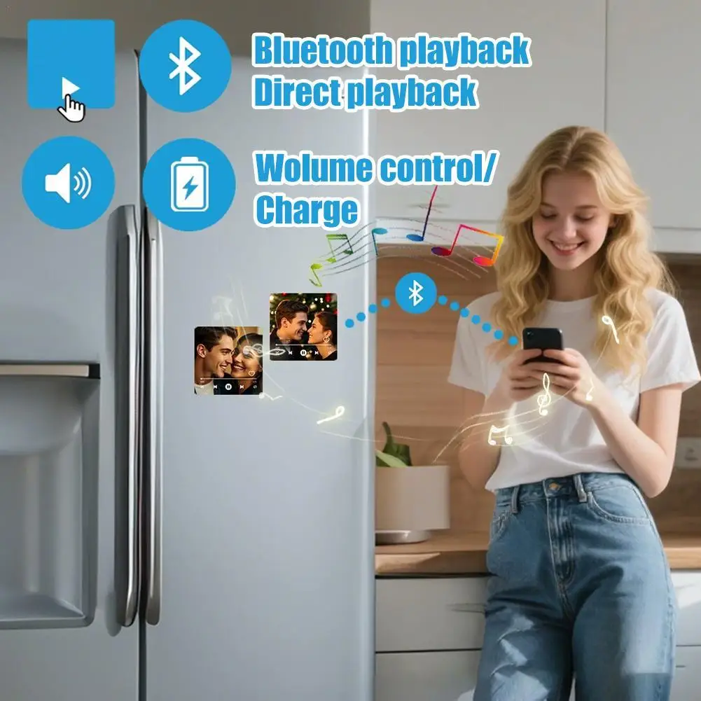 

Персонализированный магнит на холодильник, декоративные музыкальные магниты на холодильник, лучший подарок на холодильник, друг девушки, жена, домашний декор