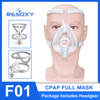 YuWell YF-01 Cpap Mask with Headgear Full Mask Auto CPAP APAP BIPAP For MedicalAir Breathing Machine Sleep Apnea Anti Snoring